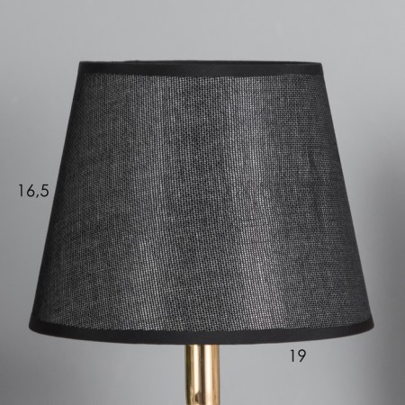 Table lamp "Charo" 1x40W E27 Black 21x21x37cm-2