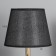 Table lamp "Charo" 1x40W E27 Black 21x21x37cm