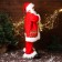 Santa Claus "Red fur coat, with glasses, with a flashlight" moves, with a backlight, 70 cm