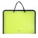 Folder with A4 handles, 327 x 228 x 30 mm, Erichkrause "Matt Neon", 600 μm, lightning around, mix