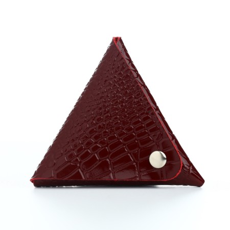 Monetnik on the button, Textura, burgundy color-1