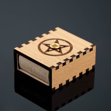 Set of desires "Removing damage and evil eye" with candles, 5.2x4.5x2 cm-2