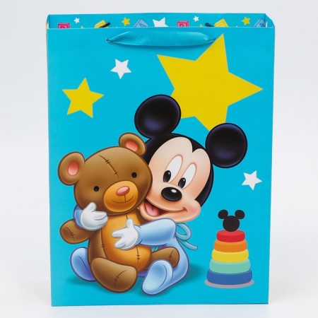 Gift package "Best baby" 31x40x11.5 cm, packaging, Mickey Mouse-1