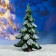 New Year's figure "Christmas tree" 22x17x37cm