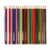 Pencils Watercolor 24 colors Faber-Castell 1144, hexagonal case with a brush
