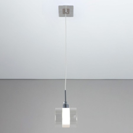 Suspended Citilux “Virta” CL139010, 12x10x25 cm, 1x60W, E14, color gray-2