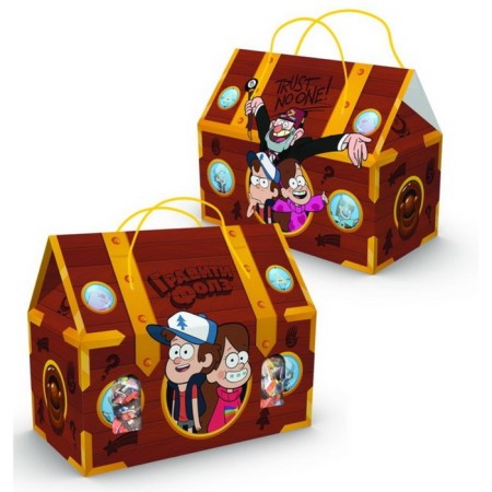 Package-Korobok, chest, 37x 33 x 20 cm, gravity farz-1