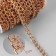 A bag for a bag, iron, 7.5 × 11.2 mm, 10 ± 0.5 m, gold color
