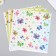 Scrapbooking paper bilateral "butterflies and donuts" density 180 g 30.5x32 cm
