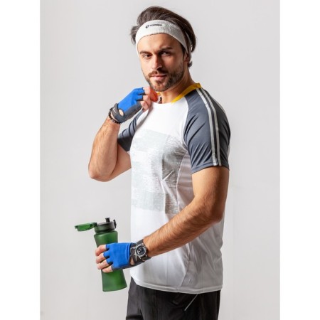 Sports T -shirt male ise, size 52, white color-9