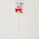 Soft toy in the bouquet "You-my star" Bunny on a stick