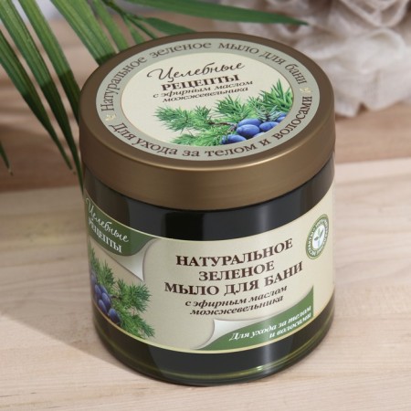 Soap for the bath "Healing recipes", green, 500 ml-2