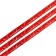 Satin ribbon "with love", red, 2 cm x 22.5 m