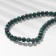 Beads on threads Shar No. 6 “Tourmaline”, 60 beads