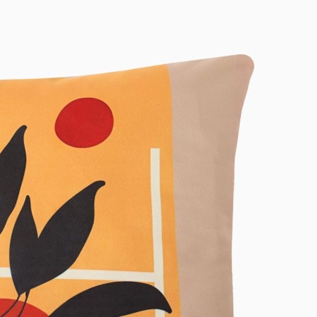 Decorative pillowcase Eteltropical Night 45 x 45 cm, polyester, velor-1