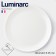 Dining plate luminarc diwali, d = 27 cm, glass ceramic, white