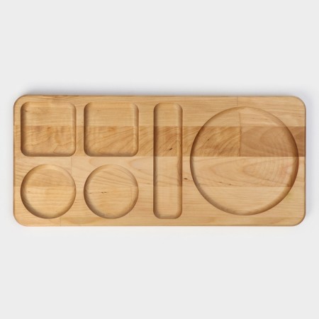 ADELIICA trailer "Tea Station", 2 persons, with secret handles, 40 × 18 × 1.8 cm, birch-7