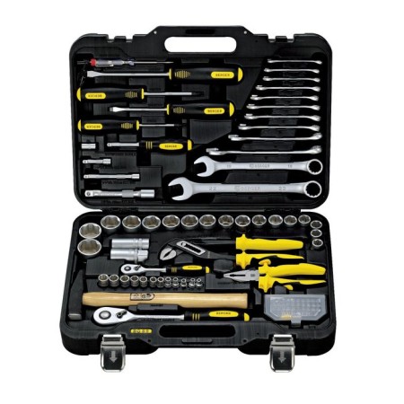 Tool set Berger BG089-1214, universal, 89 items ½ ” - ¼”