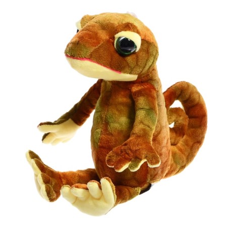 Soft toy "chameleon", 18 cm, green color