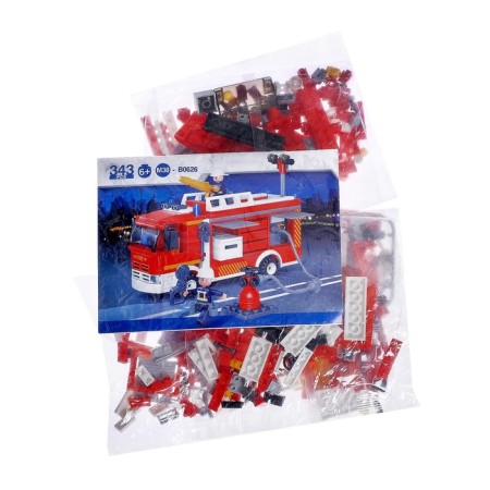 Designer "Fire machine", 343 parts, in the package-1