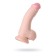 Realistic phallimitator on the suction cup Toyfa Realstick Elite, TPR, Flevoy, 19 cm