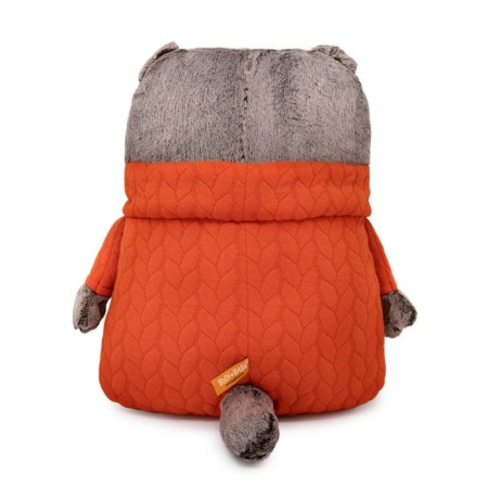 Soft toy-podushka "Cat in a sweater with braids", 32 cm-3