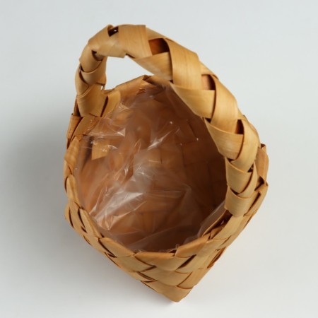 Basket wicker sequoia, D16 x 9.5/25 cm, sequoia-3