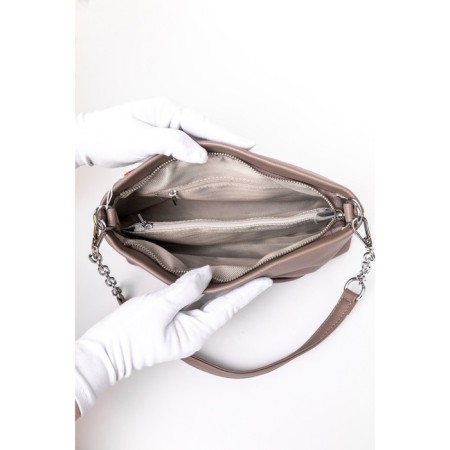 Cross-Body Bag, eco-leather, ludor powder, 30x8x18 cm-4