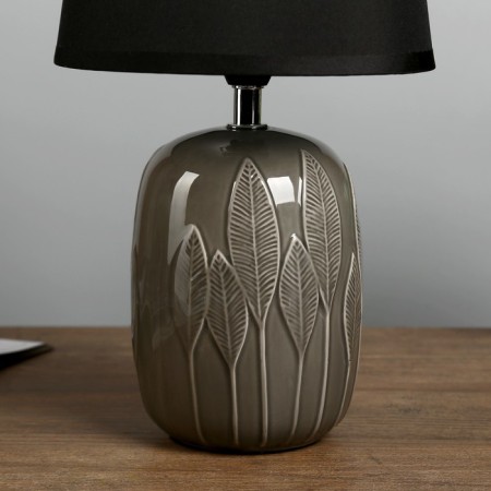 Table lamp "ash" E14 1x40W black 17.5x17.5x34 cm Risalux-3