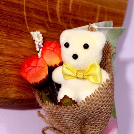 Set for decoration: Topper "Happy Birthday" 1 pc, a ring for napkins 1 pc, mix-8