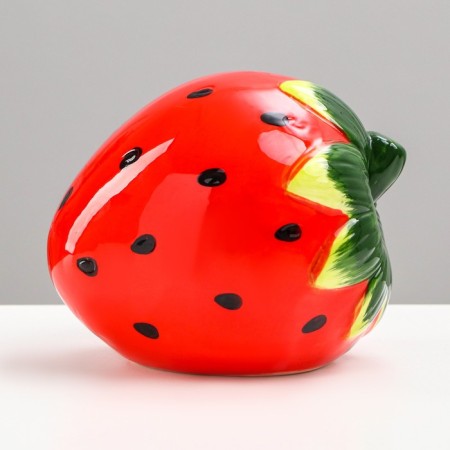 House for rodents "strawberry" ceramic, 12 x 9 x 9 cm-3