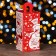 Gift box "New Year's wishes", 9.5 x 9.5 19.7 cm
