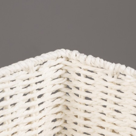 Stelly Paper basket "Serechko", 30x23x15 cm, white-1