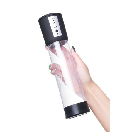 Automatic pump for the penis Sexus Men Expert Gunnar, ABS plastic, black, 28 cm-4