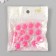 Beads for creativity plastic "Pink" glossy set 30 g d = 1.6 cm