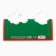 Formal Money envelope "Happy New Year", Bunny, 17.5 x 9 cm, New Year