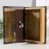 Safe-book wood, leatherette "Design and architecture of cottages" 21x13x5 cm