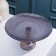Serving dish for inspiration, d = 28 cm, on the leg, purple color
