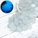 Decorative stones for the aquarium, luminous, 20 mm, 200 g, white