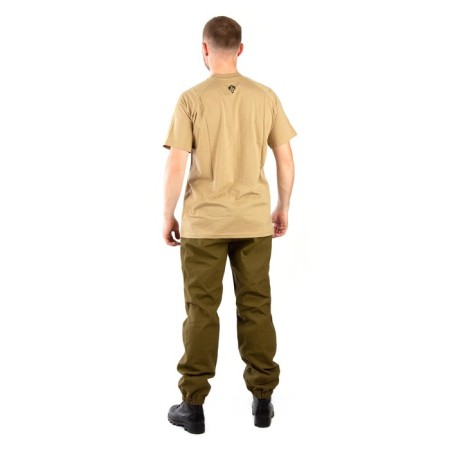 T-shirt Orion Classic, cotton, beige, rr XS-5