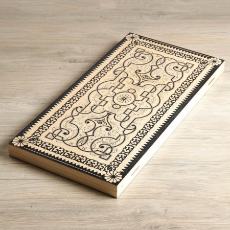 NARDA "Ornament", board wood 60 x 60 cm-1