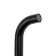 Zein Z2508 sink mixer, short spout, 40 mm cartridge, stainless steel, black