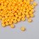 Glass beads 6/0 "carrot" 15 g