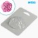 Plastic form for soap "beautiful peony" 6.5 × 5.5 cm
