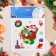 Stickers on the windows "New Year" dragon, bag, 24x18 cm