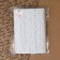 Knitted lace, 25 mm × 10 ± 1 m, white color