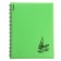 Folder 30 inserts on spirals, A4, 600 μm, Erichkrause "Neon Transport", texture "Sand", green, mix