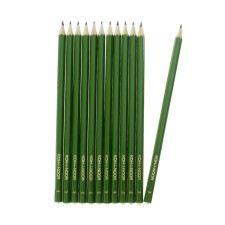 Set 12 pieces of pencil Chernographic Koh-I-Noor 1702/3 HB, faceted (2645619)