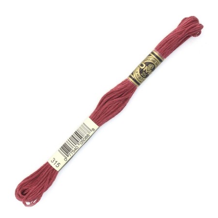 The threads of the DMC 117 (315), 12 pcs. packaged