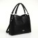 Women's bag with lightning, black color